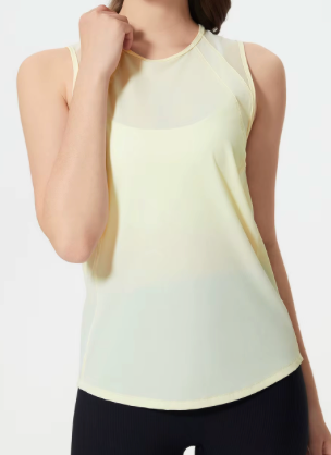 PC Crew Neck Sleeveless Top